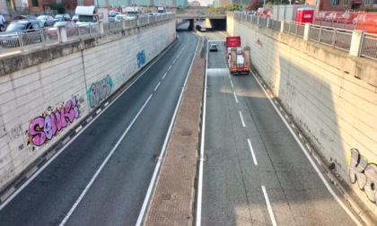 Torino, da lunedì transito ridotto a una corsia nel sottopasso Lingotto