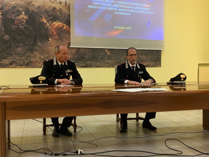 Acqui Terme, i Carabinieri arrestano giovani ragazzi, sospettati per rapina ed estorsione
