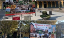 Tortona: installato il nuovo cartello di benvenuto davanti alla stazione ferroviaria