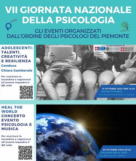 7° edizione della giornata della Psicologia, psicologi piemontesi svelano i percorsi della resilienza