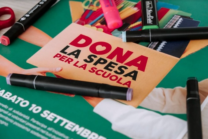 “Dona la Spesa per la scuola”: 150 ‘kit’ donati alle famiglie bisognose della città di Alessandria￼