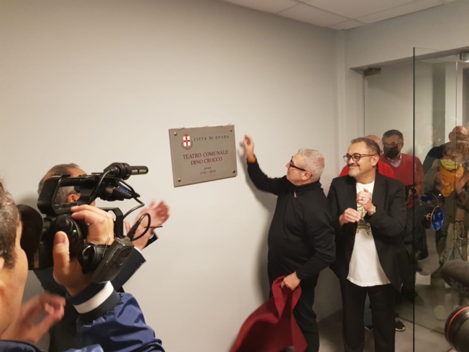 Il teatro di Ovada intitolato all’indimenticato Dino Crocco, anima di Telecity 7Gold