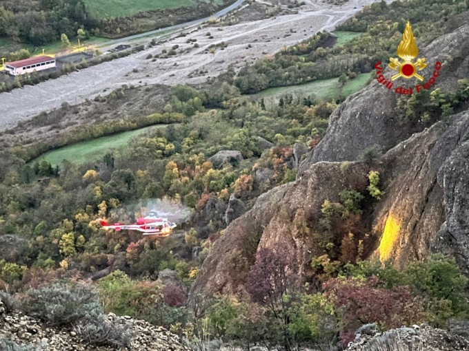 Incidente mortale a Rocchetta Ligure, recuperato il corpo del 79enne dalla Protezione Civile e Vigili del Fuoco