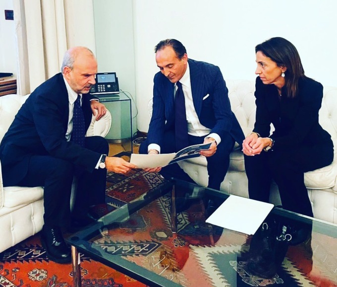 Autonomia, edilizia sanitaria, grandi opere e Pnrr: Cirio a Roma per confrontarsi con il nuovo Governo