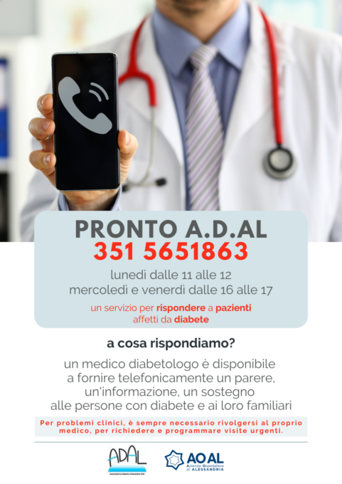 Pronto Adal: nuovo servizio per i pazienti diabetici