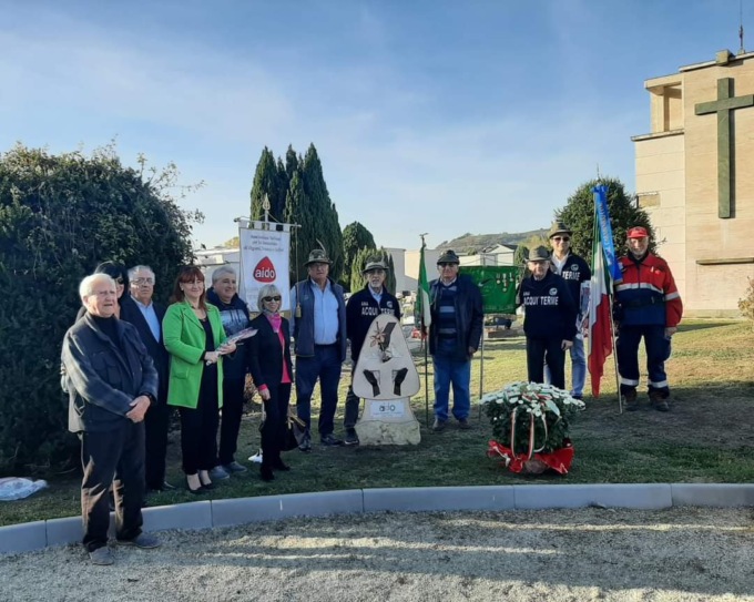 Inaugurato ad Acqui Terme il monumento ai donatori