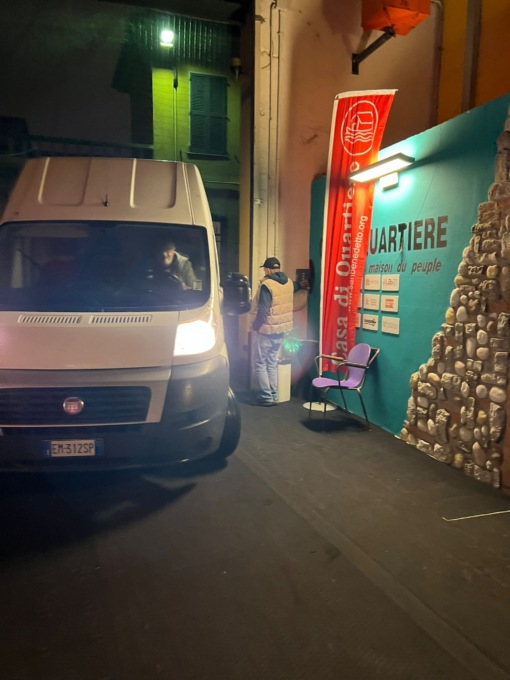 Ritrovato a Govone il furgone rubato alla Casa di Quartiere