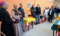 Giornata Mondiale del Povero, visita della Caritas da parte del monsignor Gallese e del sindaco