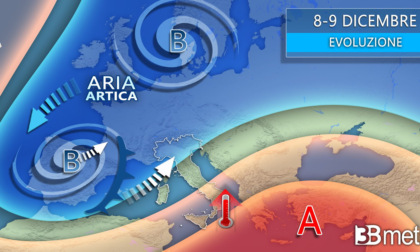 3B Meteo: “Ponte dell’Immacolata con il maltempo, altra pioggia e neve anche a quote basse”