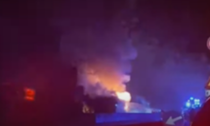 A fuoco un pullman sulla Spinetta Marengo-Alessandria: nessun ferito