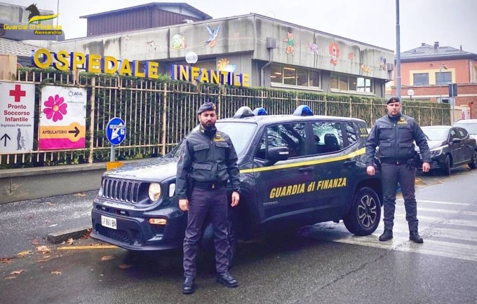 Guardia di Finanza di Alessandria salva bimba di un mese