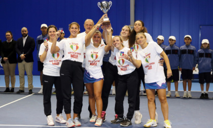 Tennis, secondo scudetto della Canottieri Casale femminile