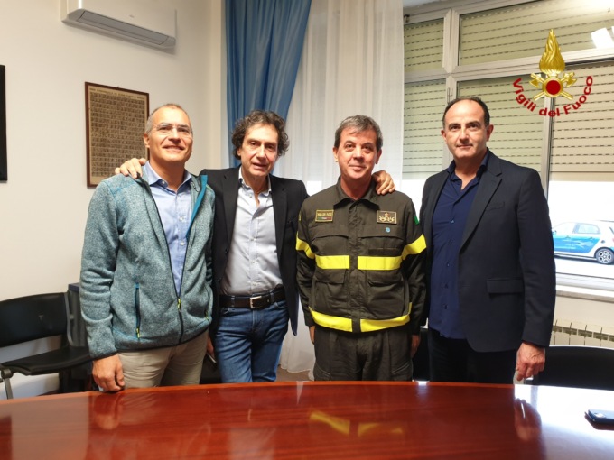 Genova, Francesco Orrù è il nuovo Comandante dei Vigili del Fuoco