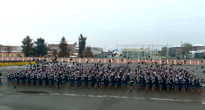 Il giuramento del 218° corso Allievi Agenti della Polizia di Stato di Alessandria
