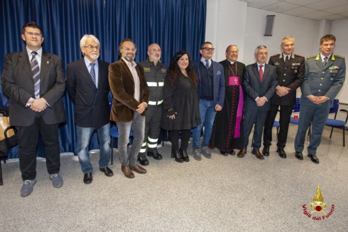 Alessandria, i festeggiamenti dei Vigili del Fuoco per la ricorrenza di Santa Barbara