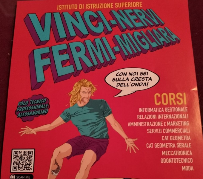 Open day il 17 dicembre all’Istituto Vinci-Nervi-Fermi-Migliara di Alessandria