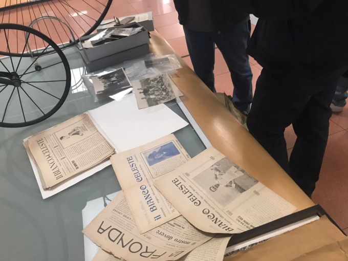 Novi Ligure, allestimento in corso al Museo dei Campionissimi per il centenario dello scudetto della Novese