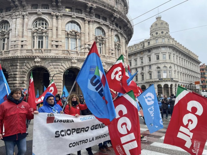 Liguria, sciopero generale del trasporto pubblico fino alle 17