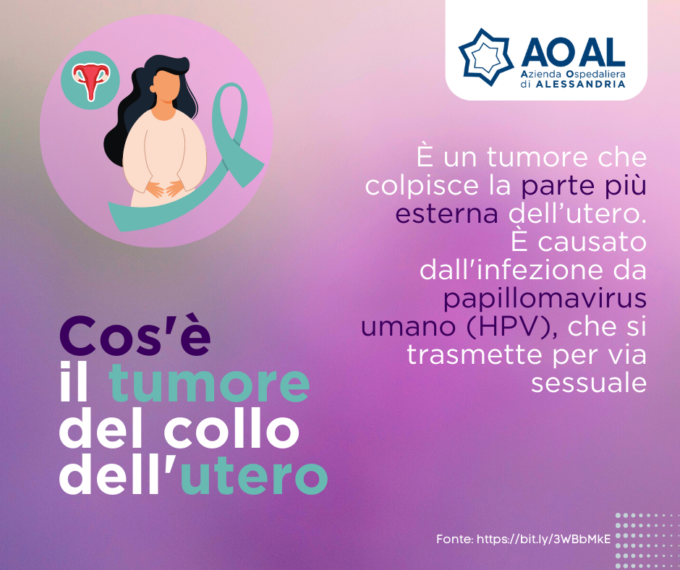 Gennaio mese della prevenzione del tumore del collo dell’utero: le azioni dell’AO AL
