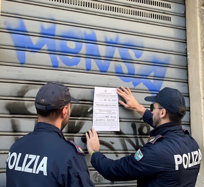 Torino, chiuso esercizio nel quartiere Crocetta per carenze igienico-sanitarie