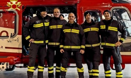 Genova, i Vigili del Fuoco aiutano colleghi di Palermo per incendio in porto