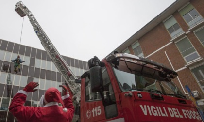 La Befana dei Vigili del Fuoco all’ospedale infantile “Cesare Arrigo”