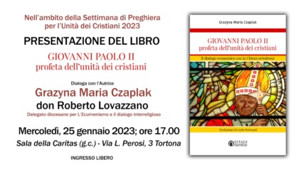 Grazyna Maria Czaplak presenta il suo libro "Giovanni Paolo II profeta dell'unità dei cristiani"