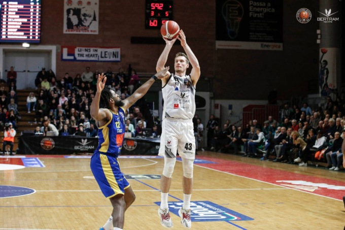 Derthona Basket, sfatato il tabù Treviso, successo esterno di peso