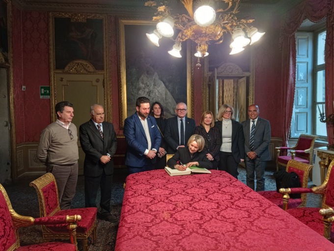 Visita del Prefetto di Alessandria al Comune di Casale Monferrato