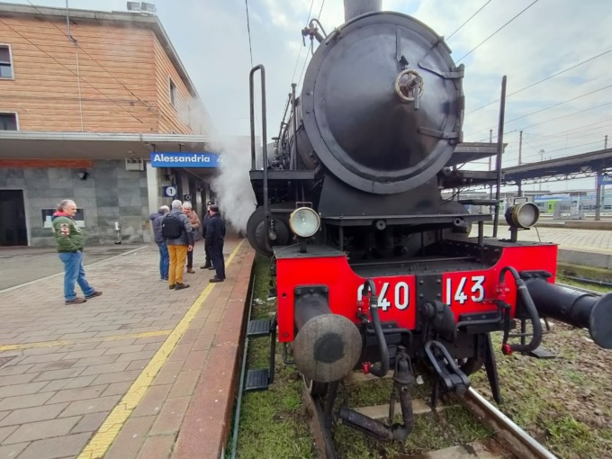 <strong>Un tuffo nel passato ad Alessandria con il treno a vapore</strong>
