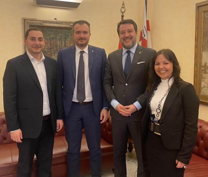 Tavolo con il ministro Salvini sui trasporti del Piemonte, Lega: “Sempre attenti al territorio”