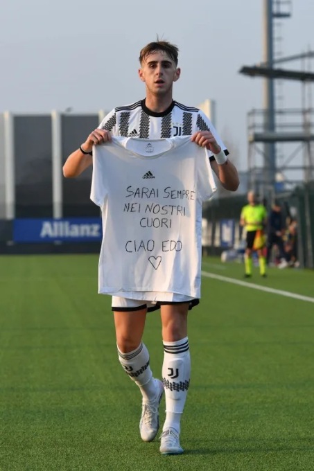 “Ciao Edo rimarrai sempre nei nostri cuori” il gol di Turco dedicato all’amico morto nell’incidente stradale