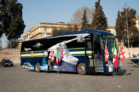 Marina Militare, presidio domenica 5 febbraio ad Alessandria con il Centro Mobile Informativo