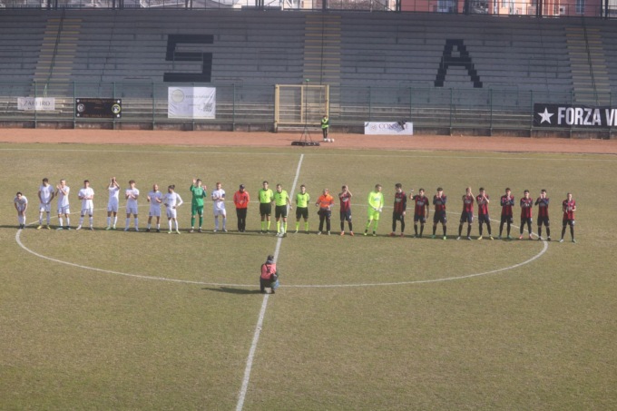 Calcio, il Casale regge solo un tempo