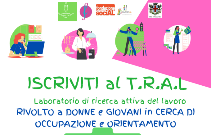Informagiovani Alessandria, Progetto Effe:  aperte iscrizioni all’ultimo laboratorio TRAL