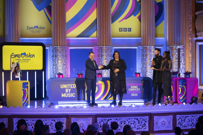 Eurovision 2023, passaggio di consegne tra il Sindaco di Torino e quello di Liverpool