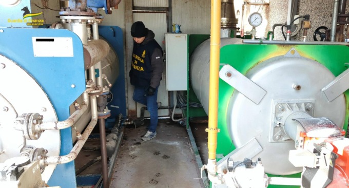 GDF Alessandria, scoperta nel tortonese una lavanderia industriale non a norma