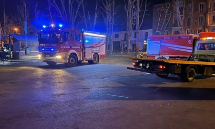 Incendio nella serata di venerdì nel parcheggio sotterrano del centro commerciale Pacto