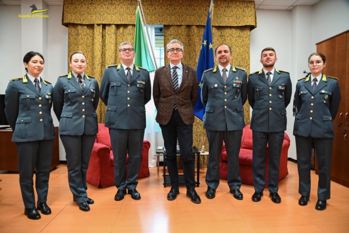Asti: il Procuratore Mazzeo in visita al comando provinciale della Guardia di Finanza