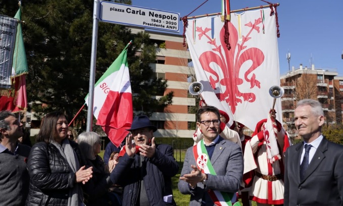 Firenze dedica una piazza a Carla Nespolo, prima presidente donna dell’Anpi