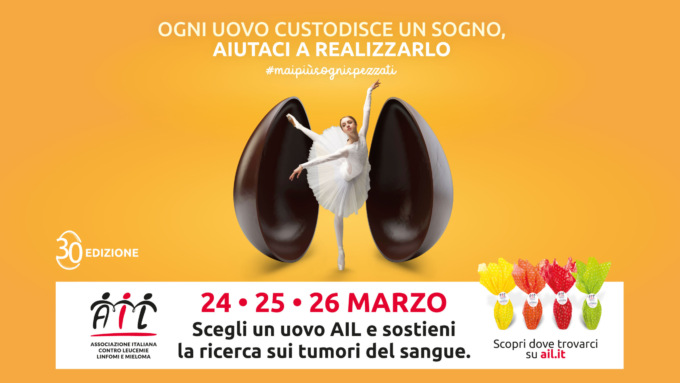 Tornano nelle piazze italiane le Uova di Pasqua AIL