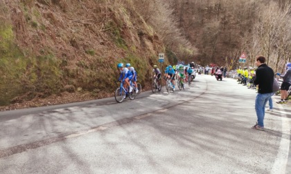 Il passaggio della Milano-Sanremo in provincia di Alessandria