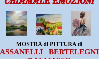 Alla Biblioteca Civica di Tortona la mostra di pittura "Chiamale emozioni"