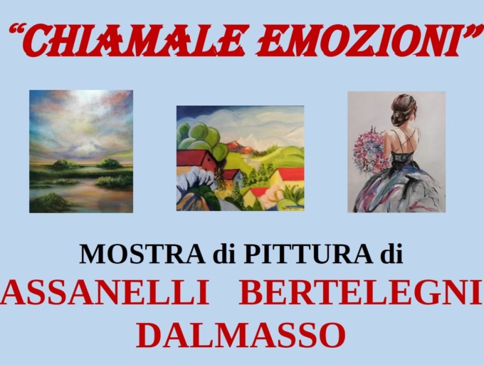 Alla Biblioteca Civica di Tortona la mostra di pittura “Chiamale emozioni”