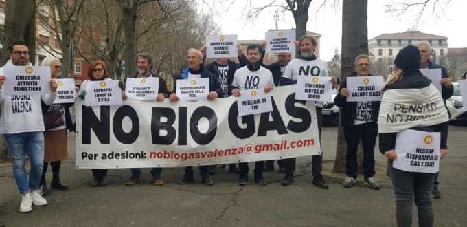 Comitato No Biogas: “No all’impianto di Valenza, un progetto pericoloso per il territorio”