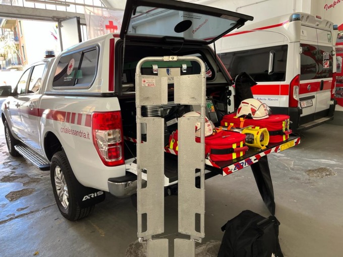 Un pick up salvavita in dono dalla Fondazione Cassa di Risparmio di Alessandria