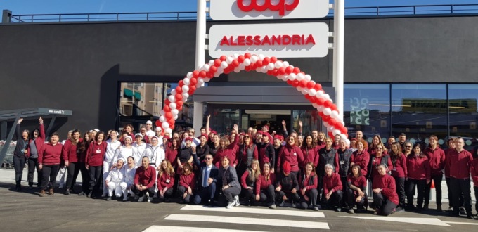 Alessandria, riaperto il supermercato Coop di via Sclavo