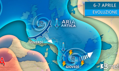 <strong>Meteo, freddo tardivo fino a Pasqua, previsti acquazzoni e neve</strong>