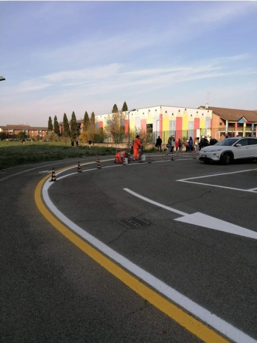 Al via i lavori per la prima “strada scolastica” nel quartiere Cristo