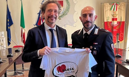 San Salvatore al Vicebrigadiere Germanà: "Orgogliosi di averti nella nostra comunità"